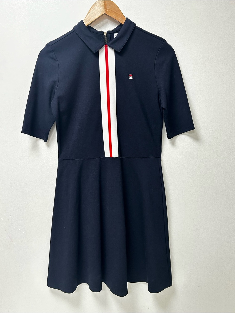 FILA Modern Heritage Tennis Dress Fit & Flare Athletic Dress L– See Measurements